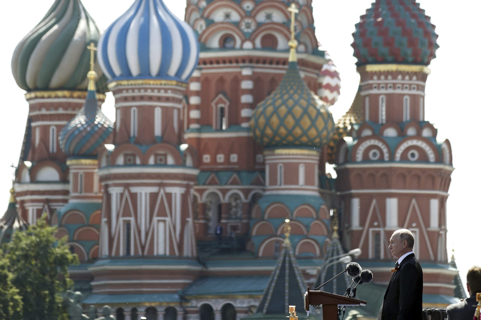 Proslov Vladimira Putina na Rudém náměstí