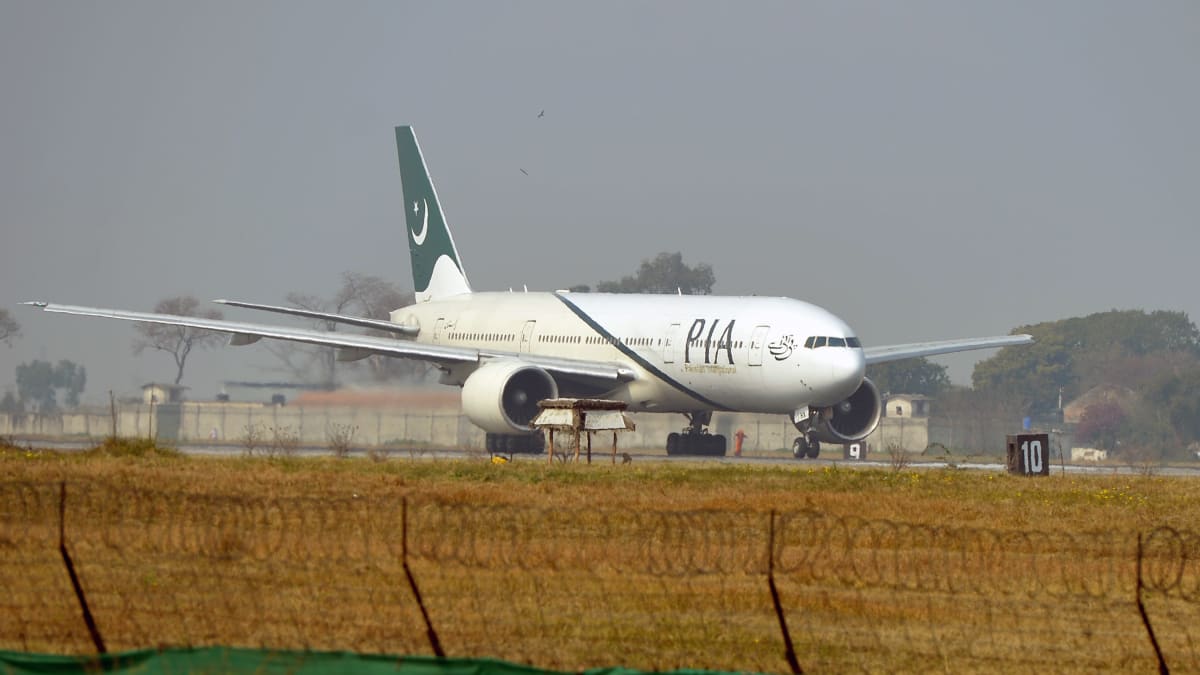 Letadlo pákistánské společnosti PIA