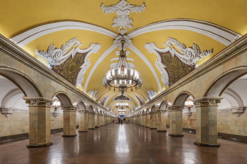 Moskevská stanice Komsomolskaja