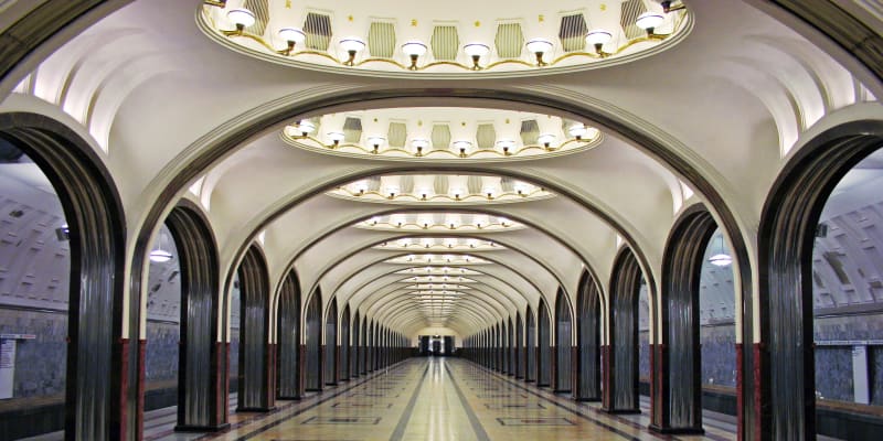 Moskevská stanice Majakovskaja