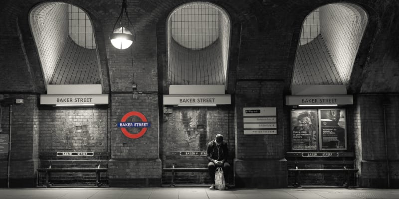 Londýnskou stanici Baker Street proslavil fiktivní detektiv Sherlock Holmes