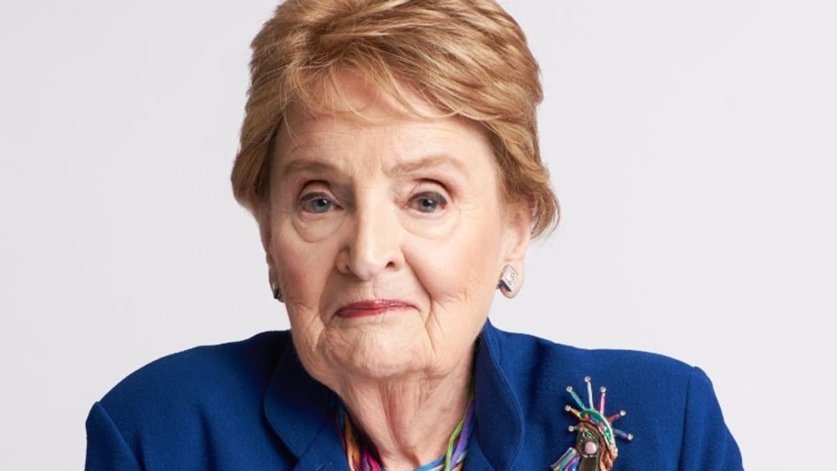 Madeleine Albrightová, česká rodačka