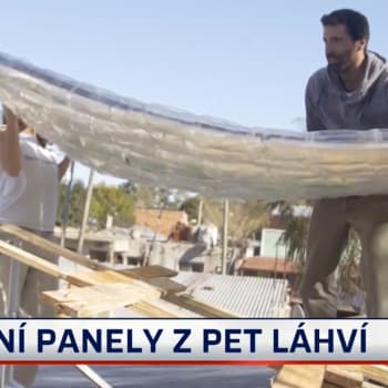 Plastové solární panely v Argentině pomáhají lidem