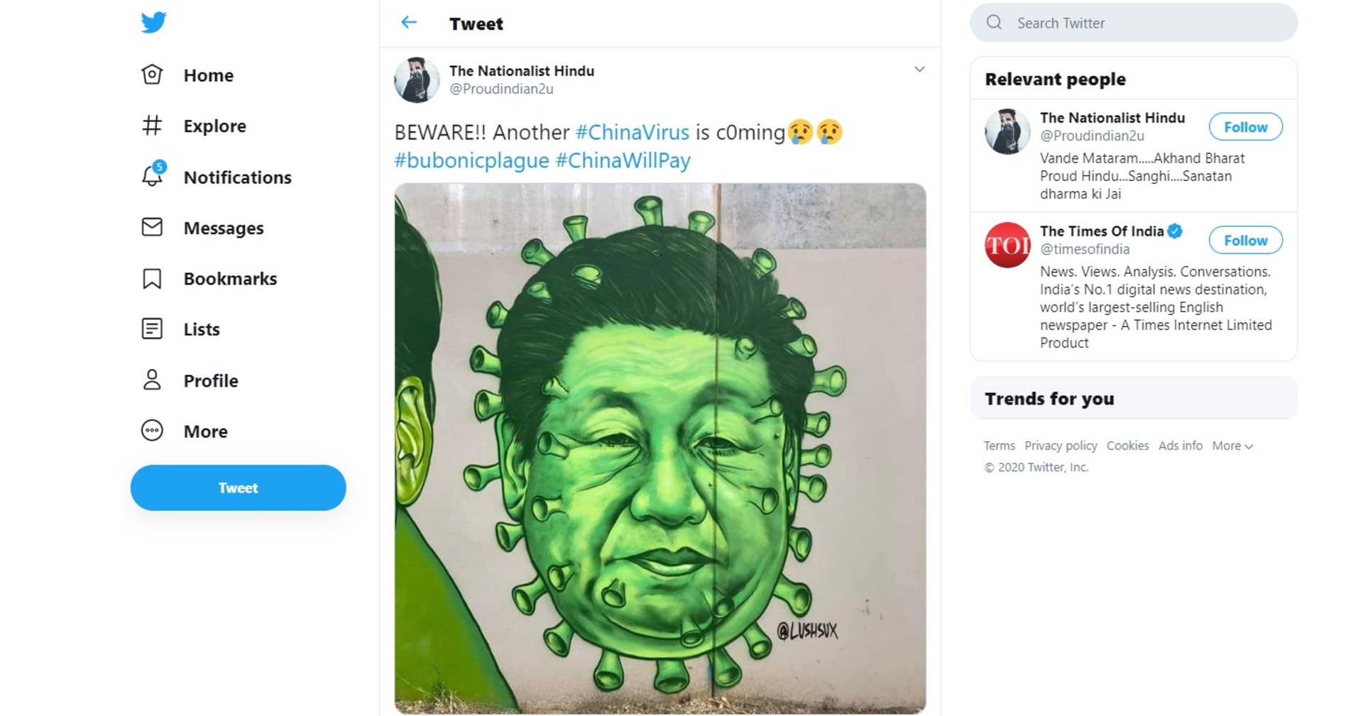 Na sociálních sítích lidé už vyjadřují strach z dalšího čínského viru.