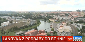 Nová lanovka v Praze. Povede z Podbaby do Bohnic a bude stát 1,5 miliardy korun