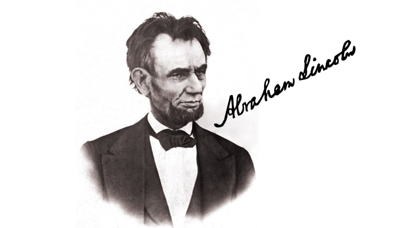 Podpis Abrahama Lincolna