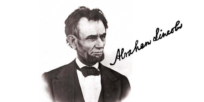 Podpis Abrahama Lincolna