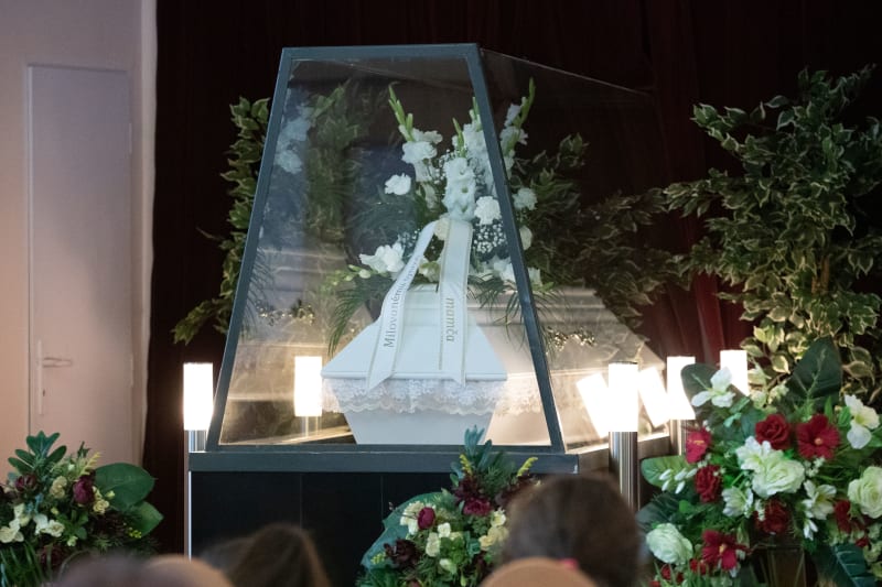 Pohřeb Josefa Kuči, který zavraždil tříletého Marečka (Autor: Tonda Tran/Blesk)