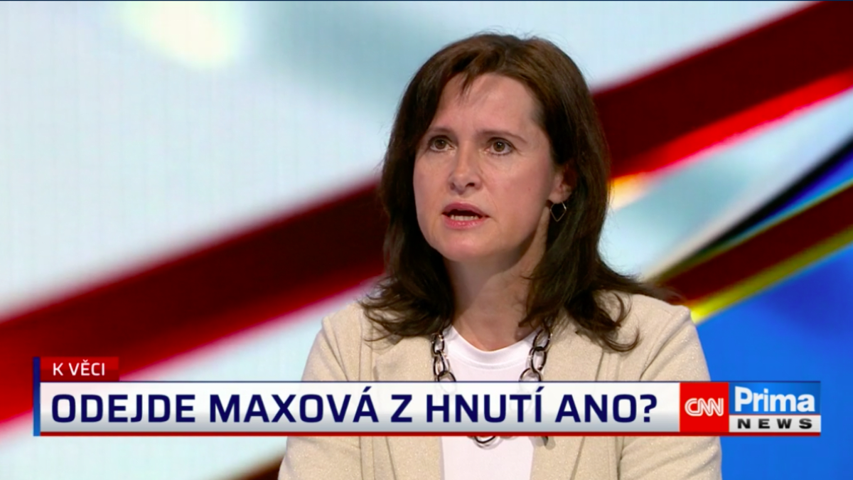 Radka Maxová působí v hnutí ANO od roku 2014.