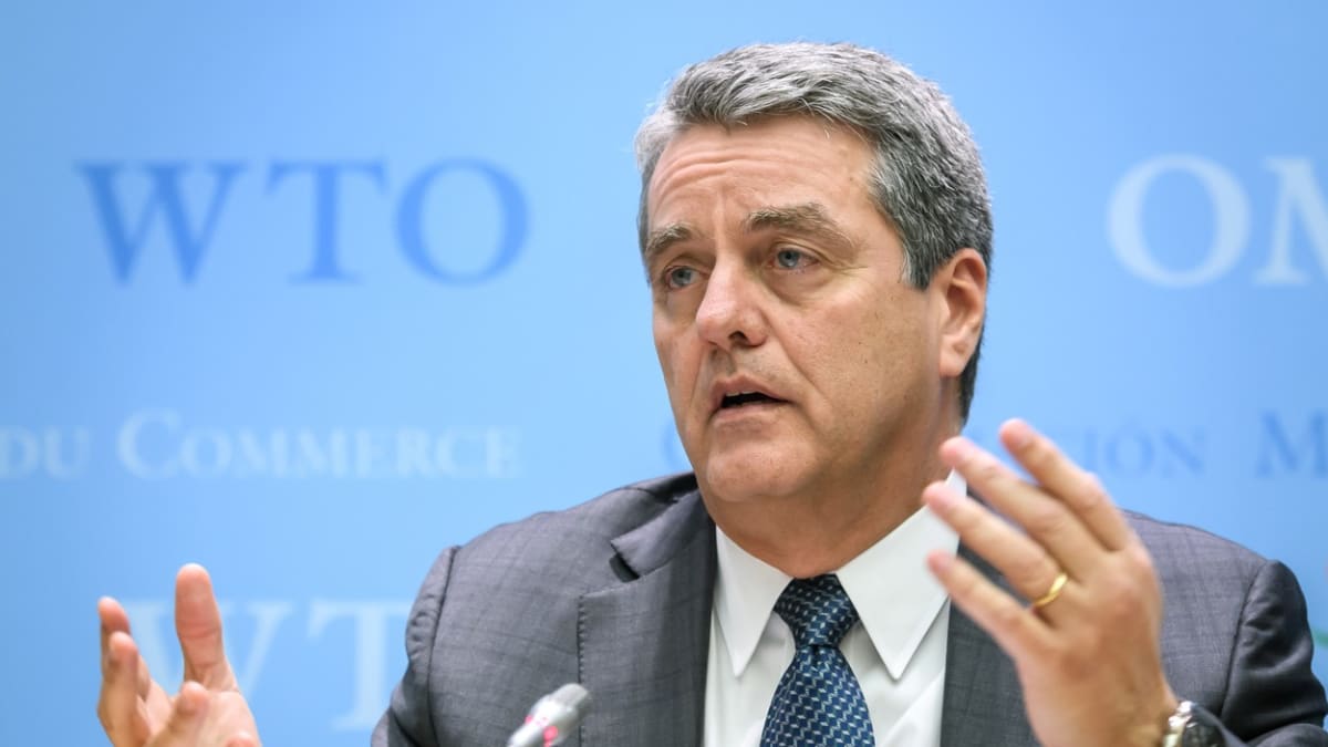 Končím. Dosavadní generální ředitel WTO Roberto Azevedo odchází z funkce ke konci srpna. Na jeho místo aspiruje osm kandidátů.