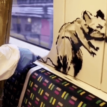 Krysy zdobily londýnské metro.