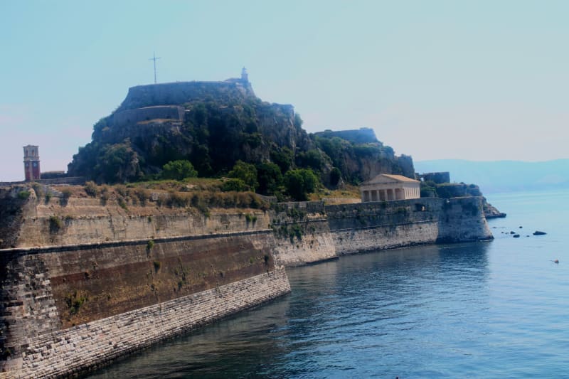 Benátské opevnění Kerkyra na Korfu