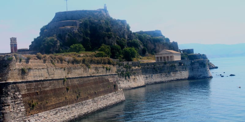Benátské opevnění Kerkyra na Korfu