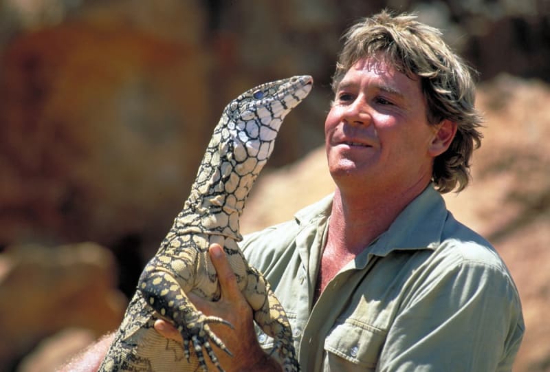 Steve Irwin byl populární milovník zvířat a hvězdou mnoha dokumentárních pořadů, který se nezalekl konfrontací s nebezpečnými zvířaty. Díky své odvaze a sympatickému vystupování se stal oblíbeným po celém světě. Největší popularitu mu přinesl pořad Lovec krokodýlů. Jeho práce a zároveň životní vášeň se mu však stala osudnou. Při natáčení dokumentu ho bodnul rejnok přímo do srdce, Irwin ve 44 letech na místě zemřel.