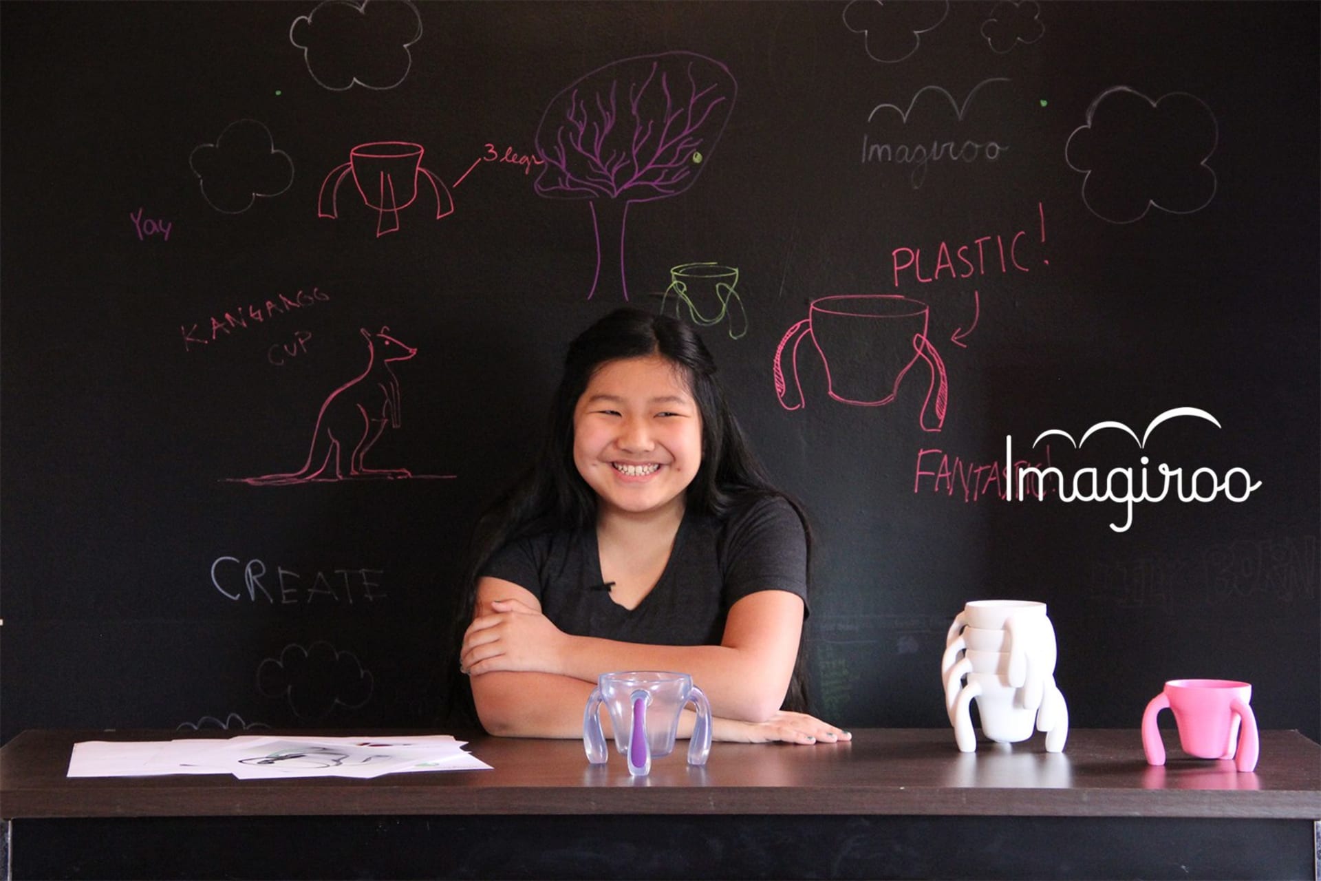 Dnes už šestnáctiletá Lili Born je inovační šéfkou společnosti Imagiroo.