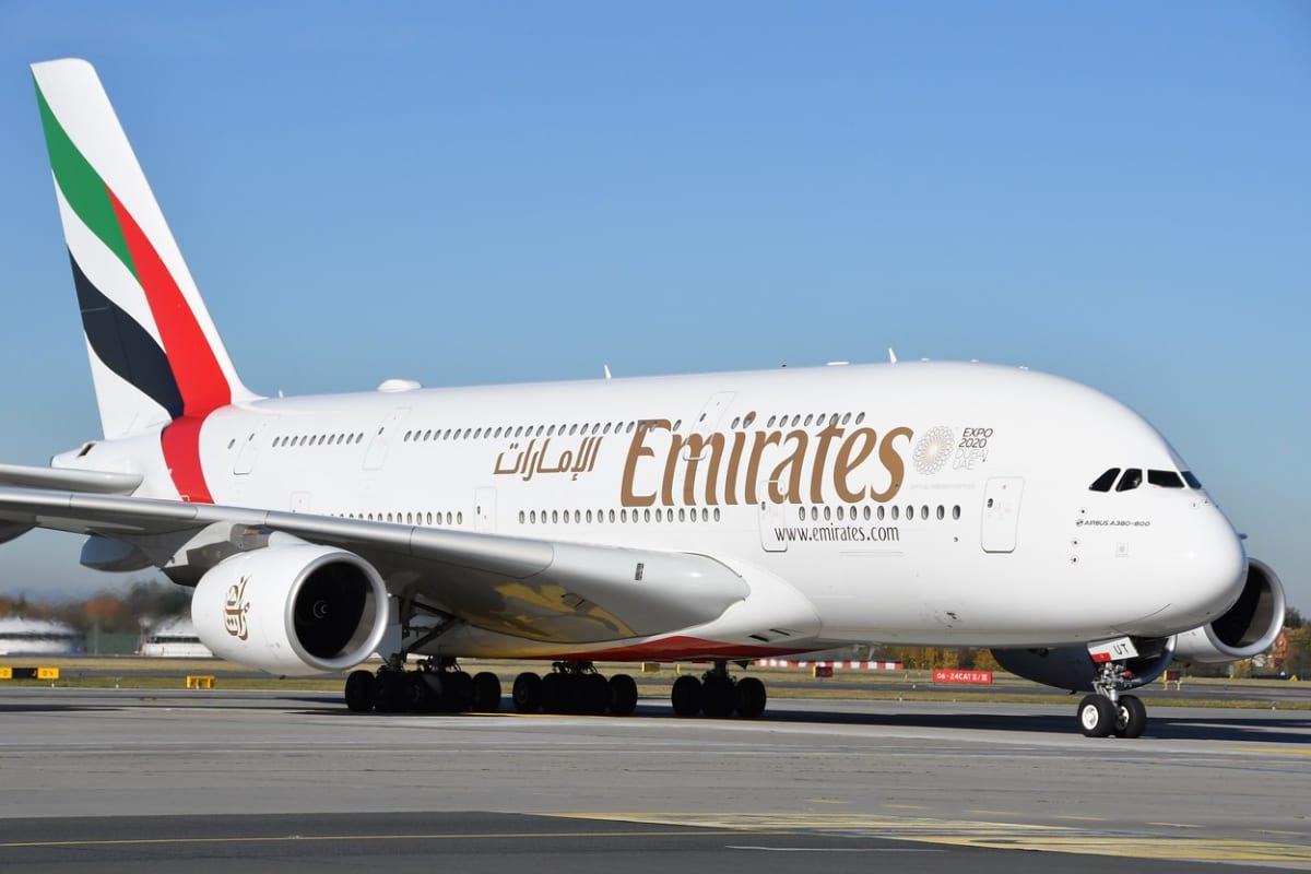 Emirates mají k dispozici přes sto letadel typu Airbus A380