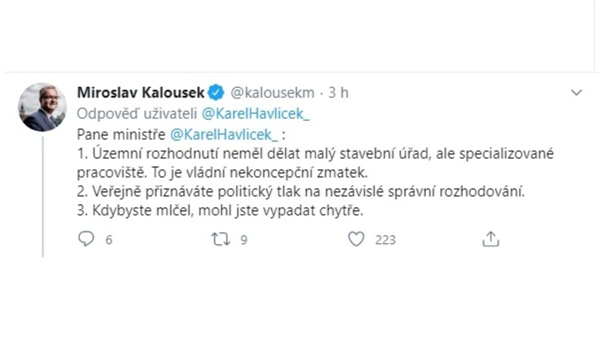 Twitter Kalousek