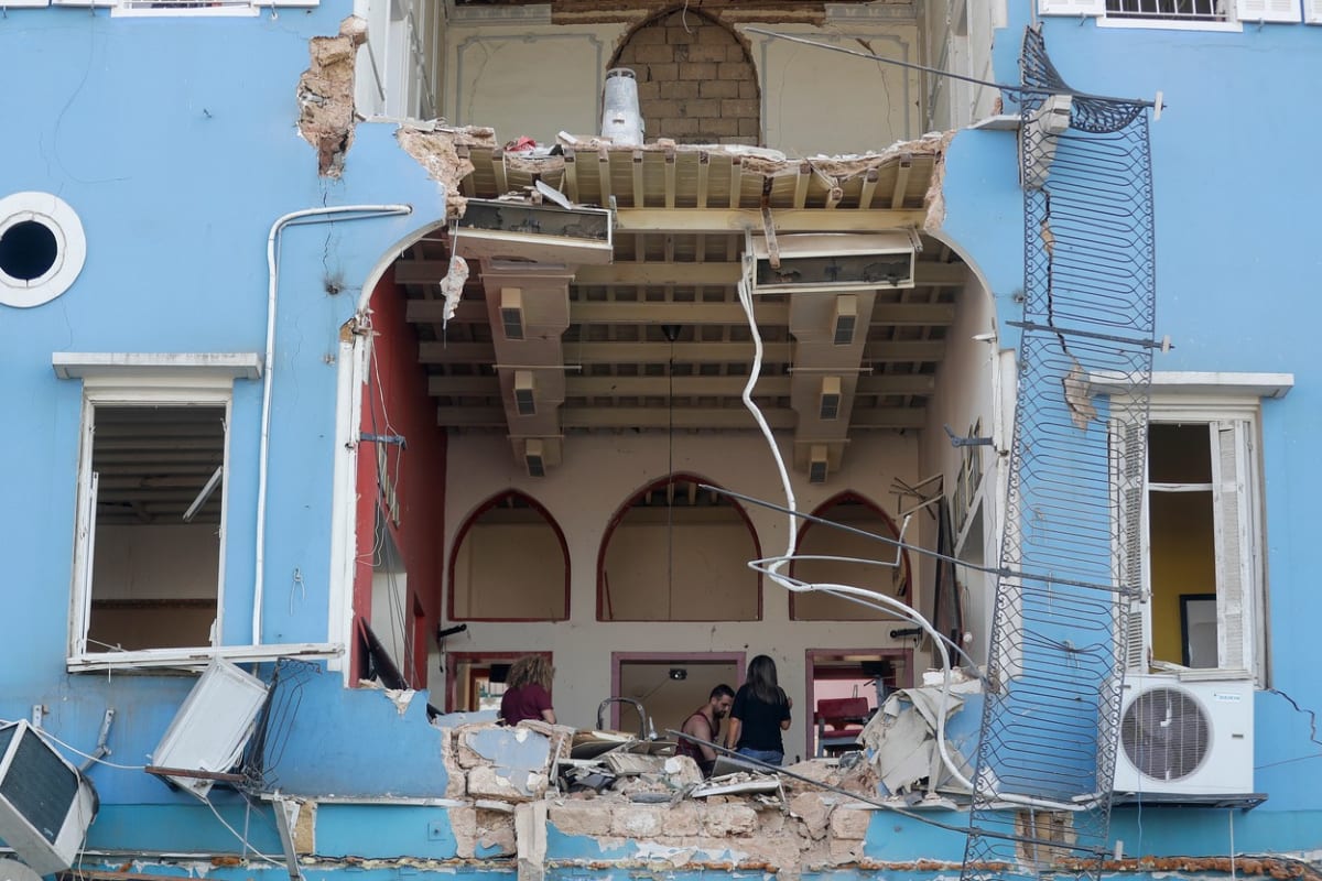 Obrovský výbuch poškodil v Bejrútu stovky domů.