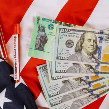 Americká vláda poslala peníze na účet většině občanů USA (Ilustrační snímek)