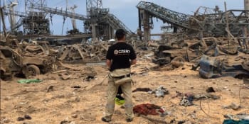 Český záchranář z Bejrútu: Zatím jsme nikoho nenašli. Šance na přežití je otázkou dní