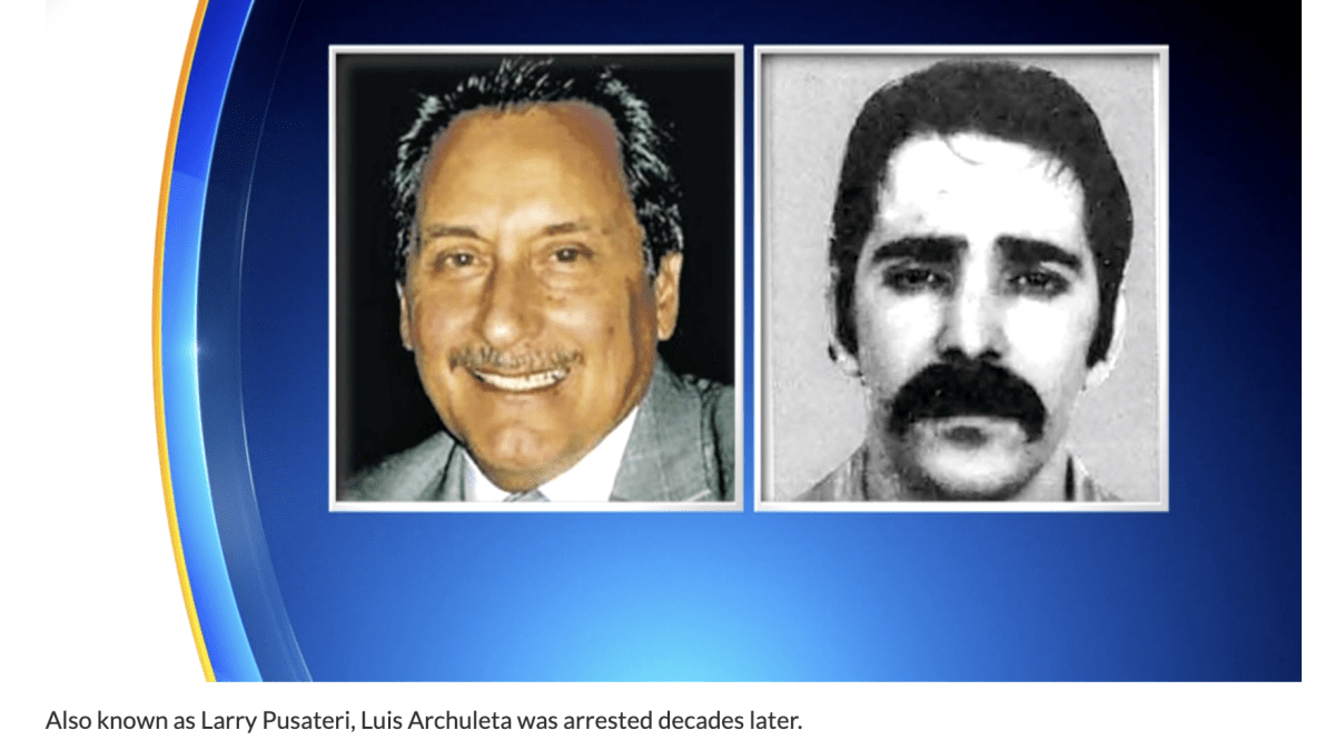 Larry Pusateri a Luis Archuleta. Jeden a ten samý muž. FBI našel uprchlého zločince po 46 letech. (Zdroj: https://denver.cbslocal.com)