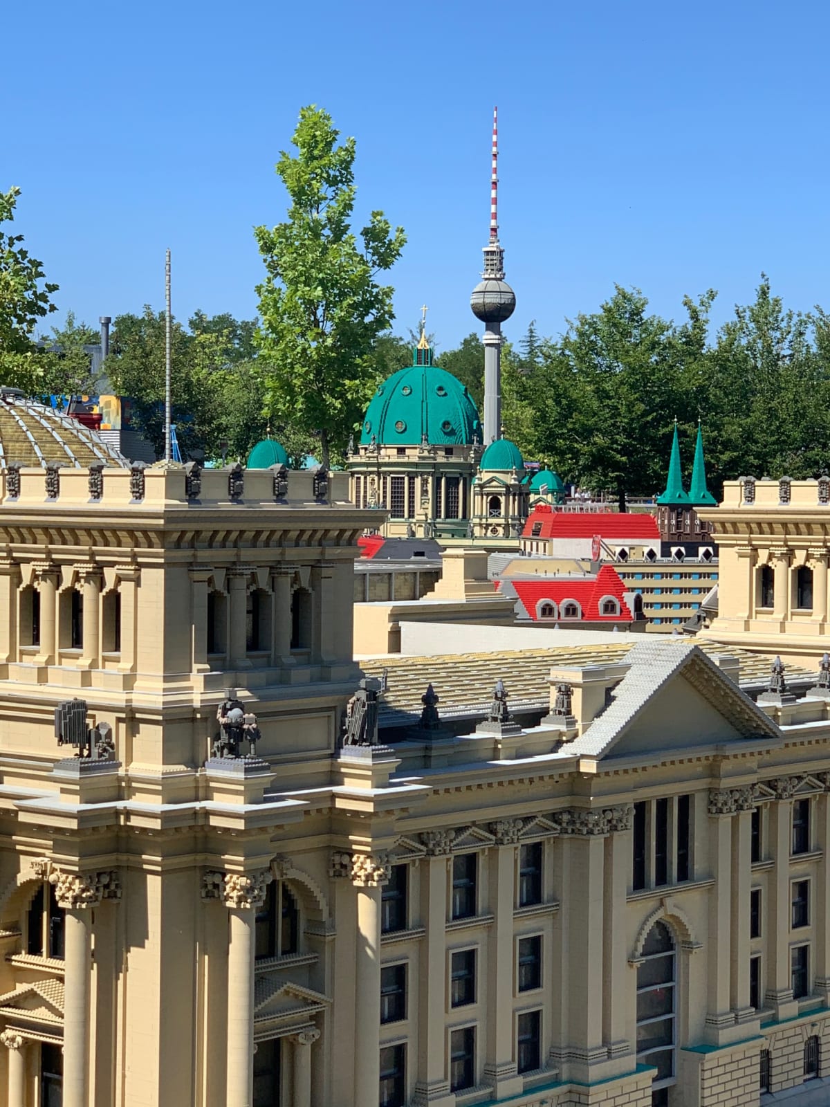 Model Spolkového sněmu v Berlíně.