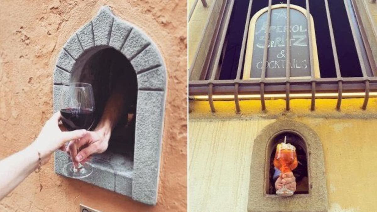 Vínová okna v Itálii nabírají na popularitě.
