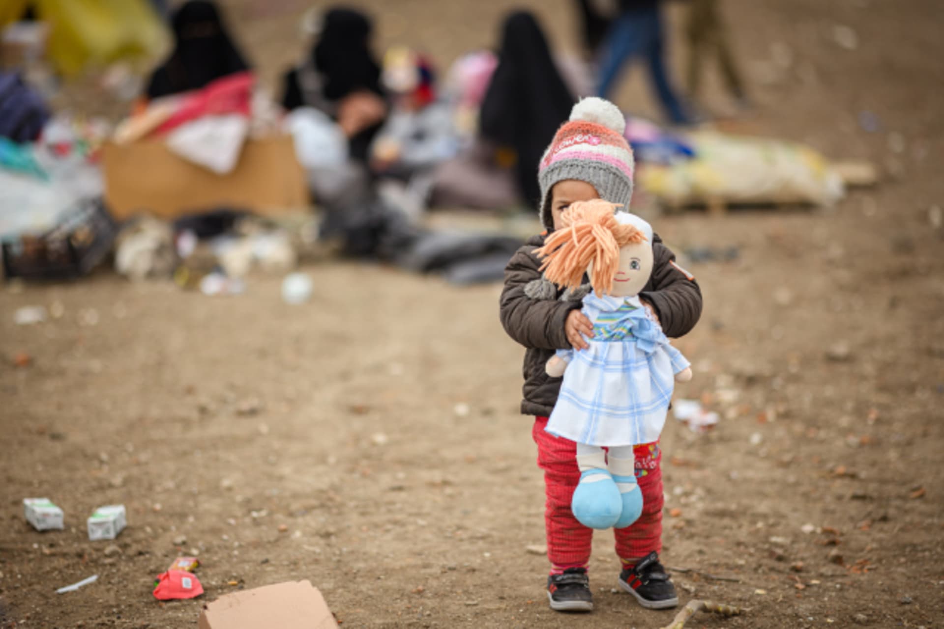 Syrská dívka v uprchlickém táboře v Turecku. (Ilustrační snímek)