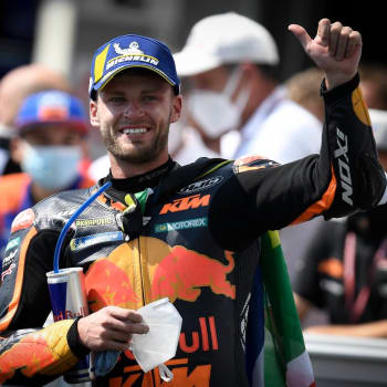Brad Binder si při brněnské Grand Prix vyjel své první vítězství v MotoGP. 