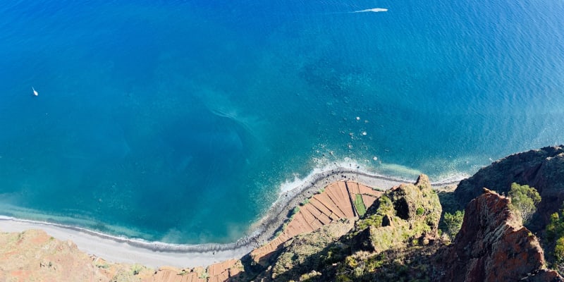 Průzračné vody na Madeirských ostrovech