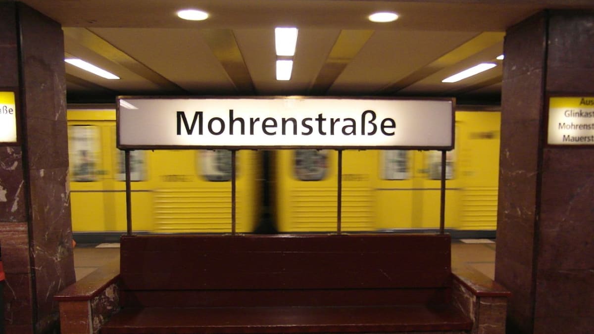Stanice metra v Berlíně Mohrenstrasse