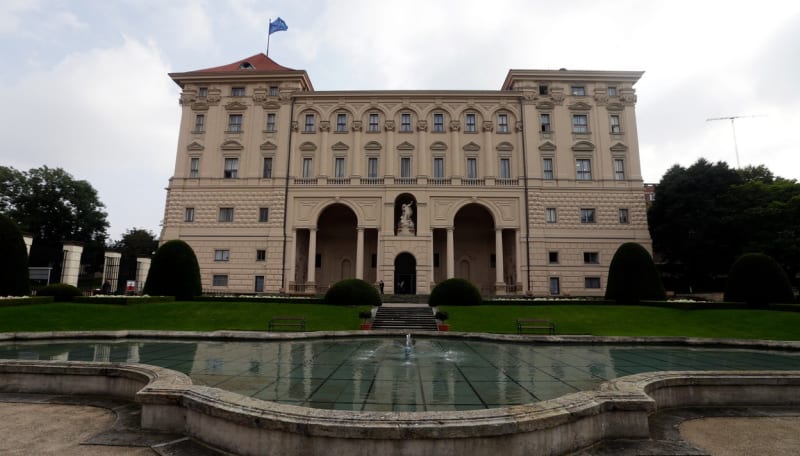 Černínský palác, sídlo českého ministerstva zahraničních věcí