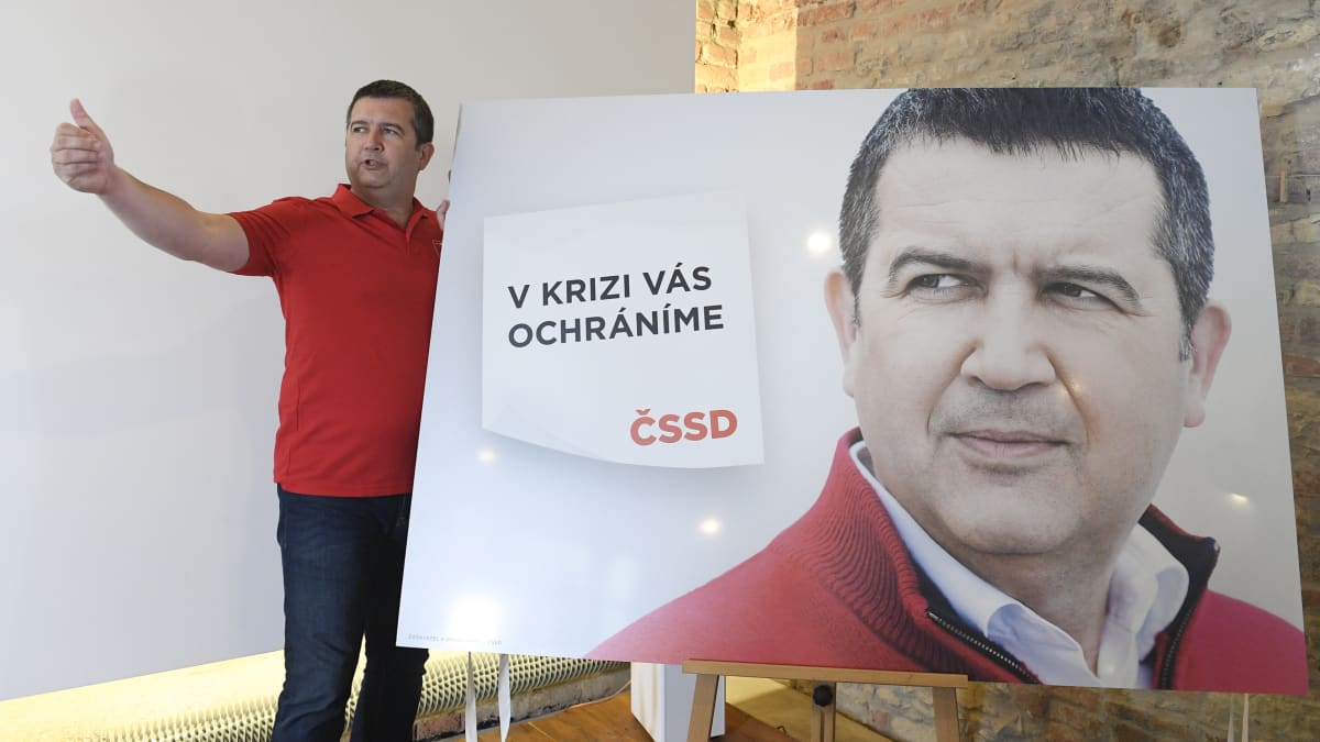 Plakát ČSSD pro krajské a senátní volby