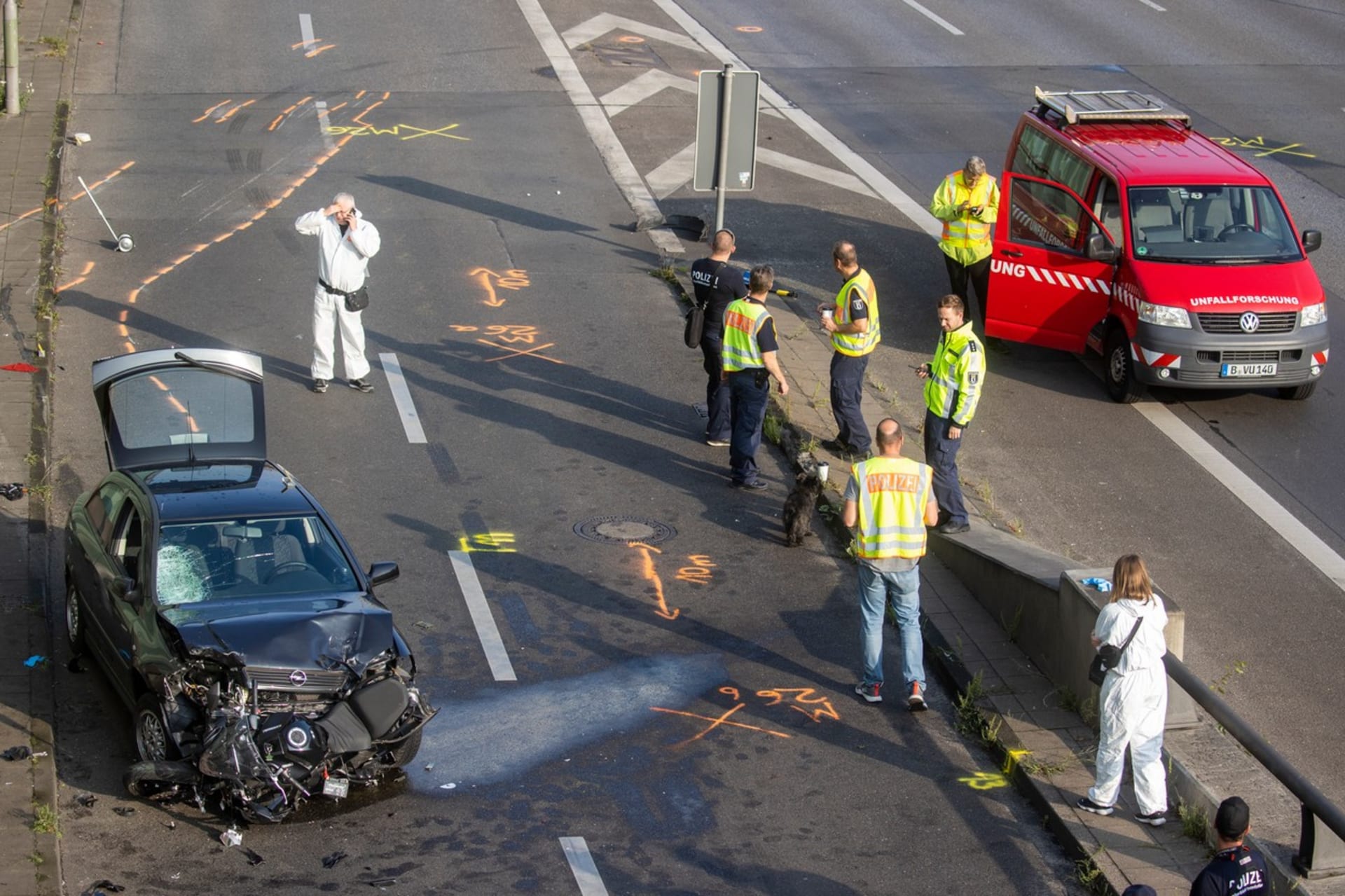 Nehody na dálnici v Berlíně způsobil možná radikální islamista