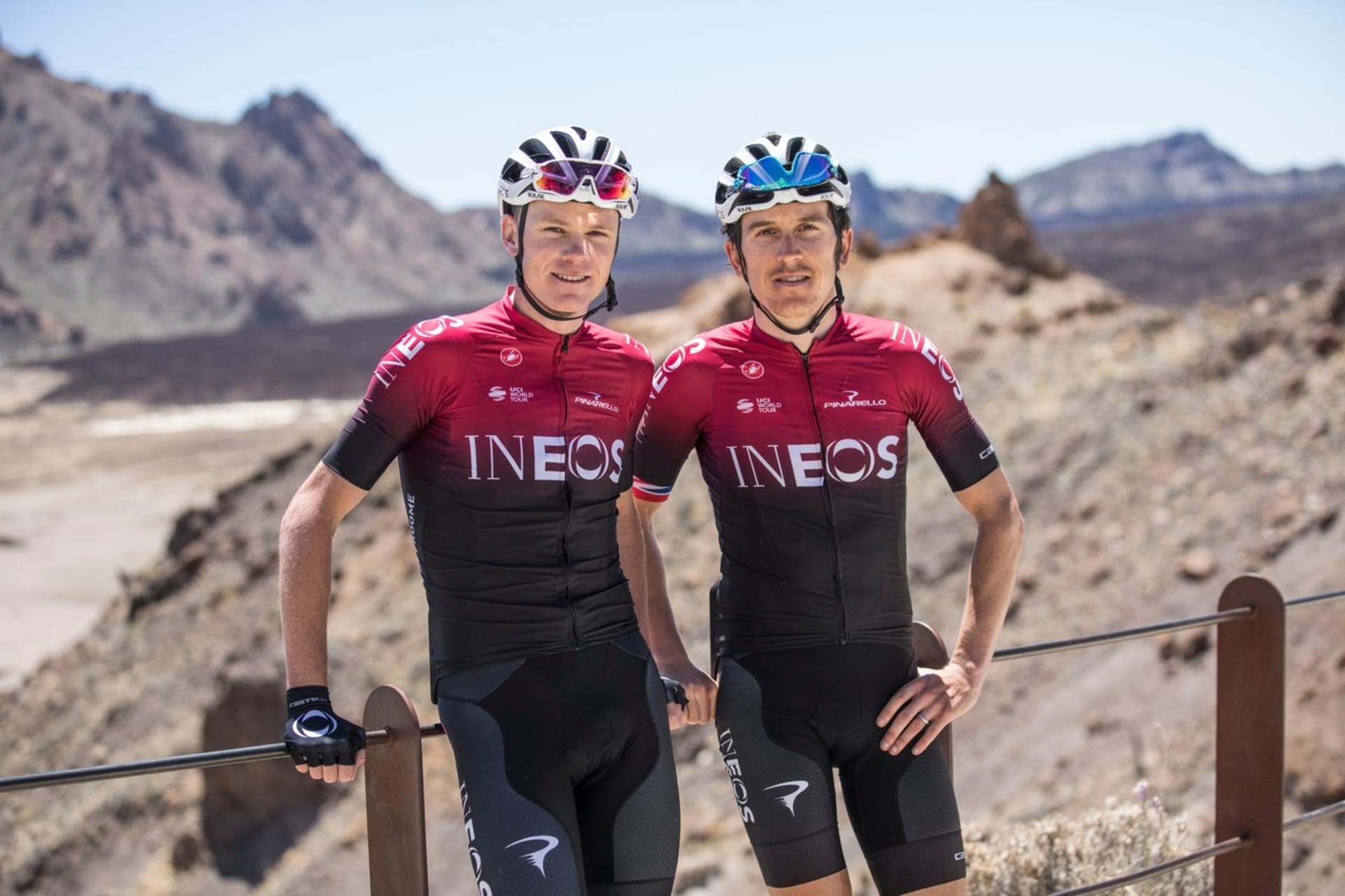 Chris Froome ani Geraint Thomas (vpravo) na letošní Tour de France závodit nebudou.