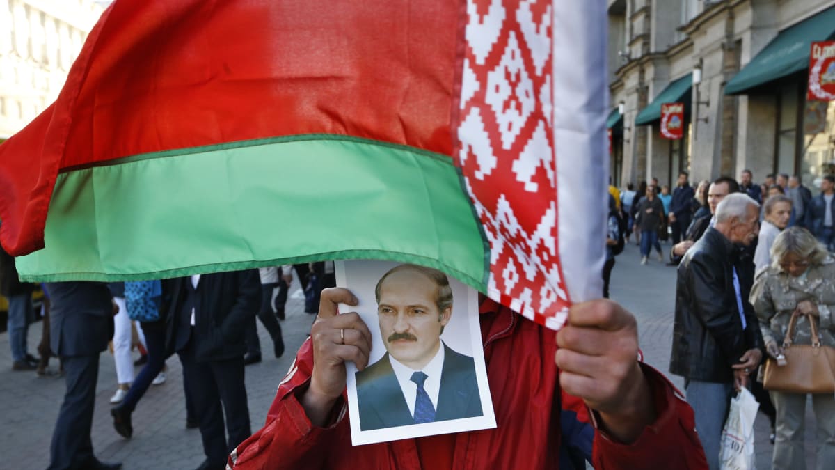 Podporovatel Alexandra Lukašenka