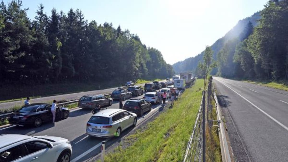 Kolaps na slovinsko-rakouské hranici
