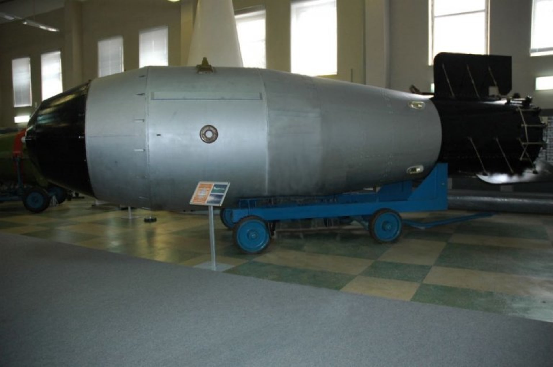 Maketa Car bomby v ruském muzeu jaderných zbraní (Foto: Croquant)