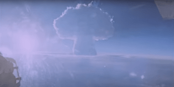 Největší jaderný pokus v dějinách. Rusko odtajnilo záběry výbuchu Car-bomby