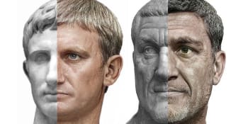 Umělec vytvořil reálné podoby římských císařů. Nejtěžší byl Caligula, říká