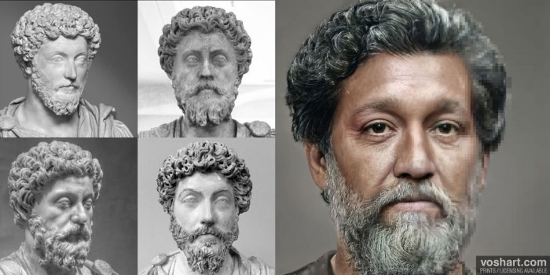 Velmi známým je také Marcus Aurelius, který býval coby představitel filozofie stoicismu nazýván „filosof na trůně“. Vládl od roku 161 až do 180 n. l.