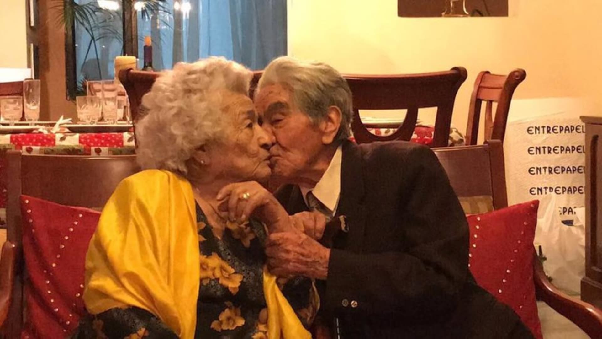 Julio César Mora a Waldramina Quinteros Quinterová jsou spolu už 79 let