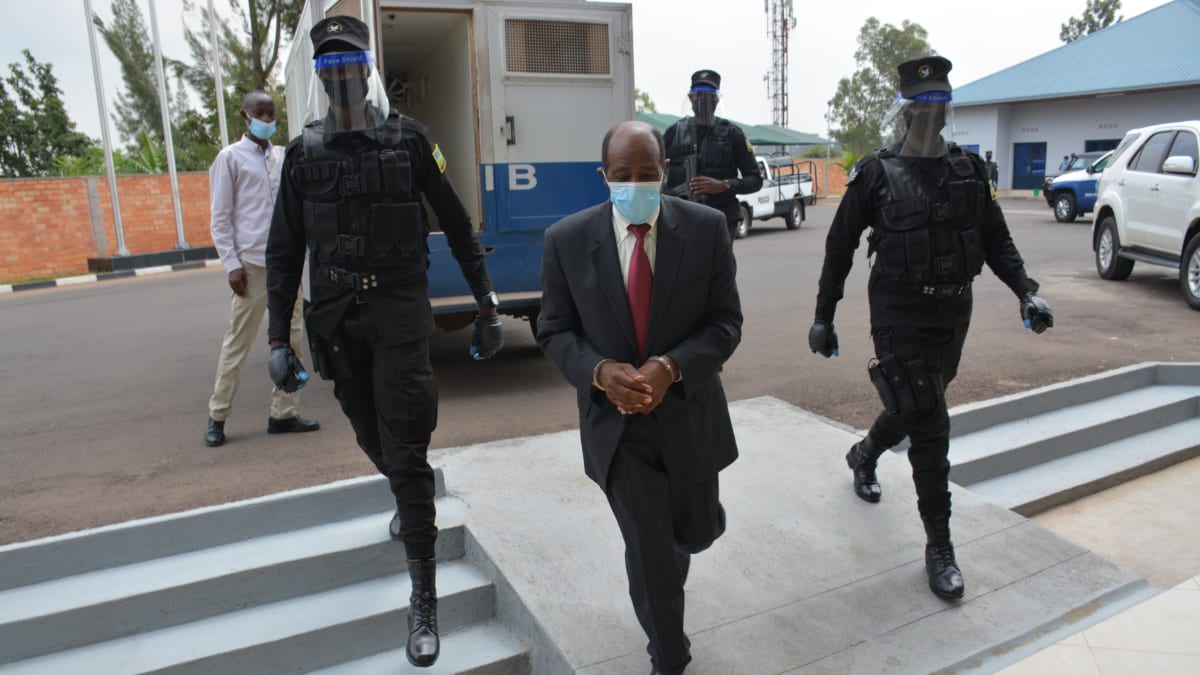Zadržený Paul Rusesabagina