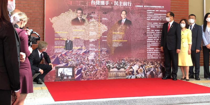 Návštěva předsedy Senátu Miloše Vystrčila na Tchaj-wanu