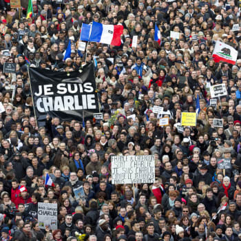 Solidarita lidí vůči Charlie Hebdo