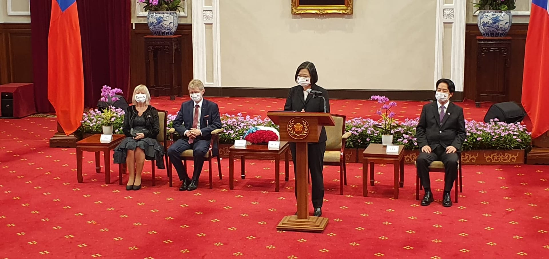 Bývalý předseda Senátu Kubera obdržel in memoriam tchajwanský řád. 