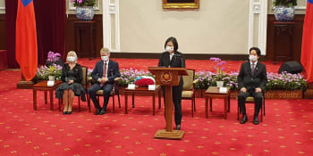 Ocenění pro Kuberu. Bývalý předseda Senátu obdržel in memoriam tchajwanský řád