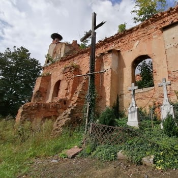 Reportáž zničené kostely v Polsku
