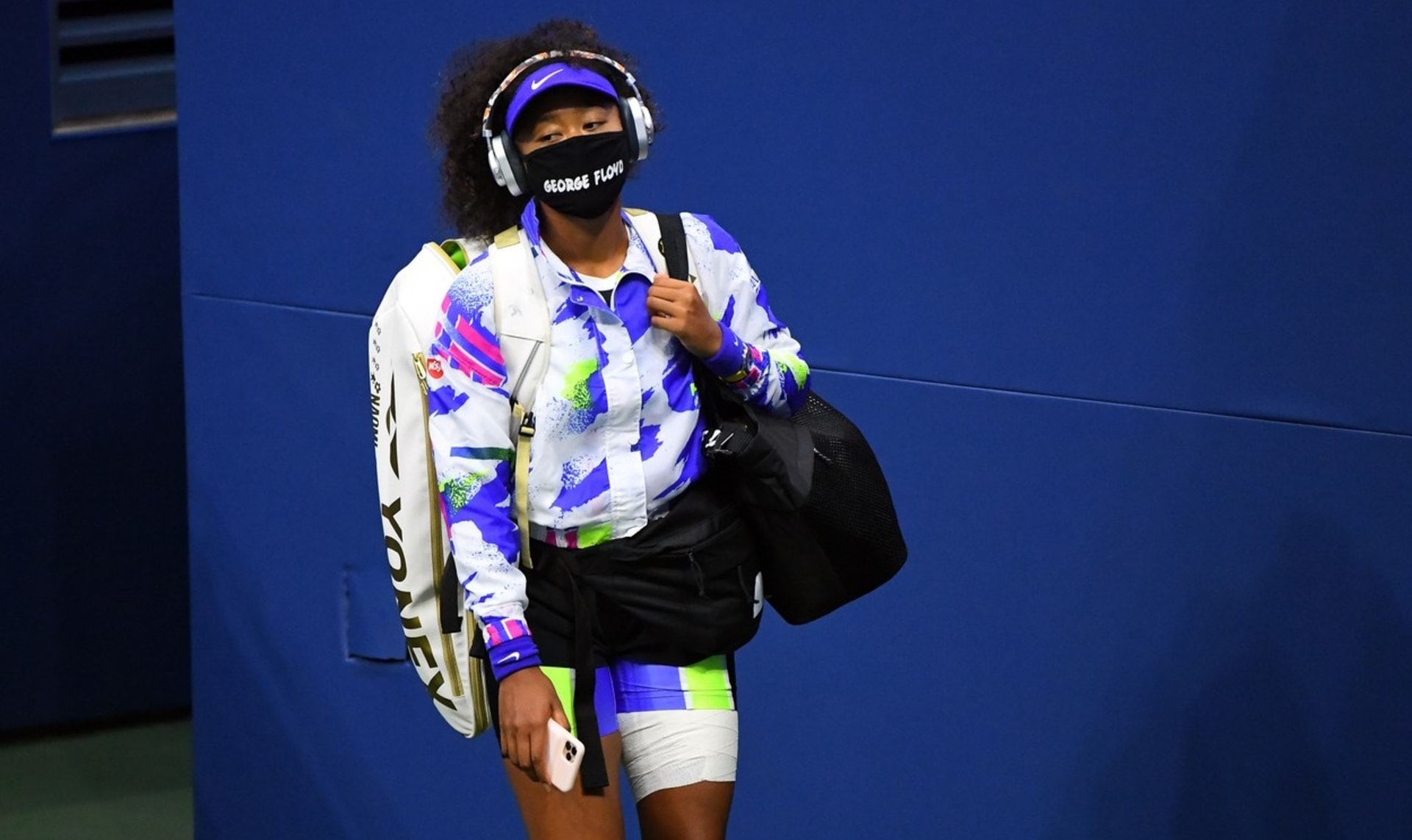 Naomi Ósakaová na letošním US Open rouškami připomíná afroamerické oběti nejen policejního násilí.