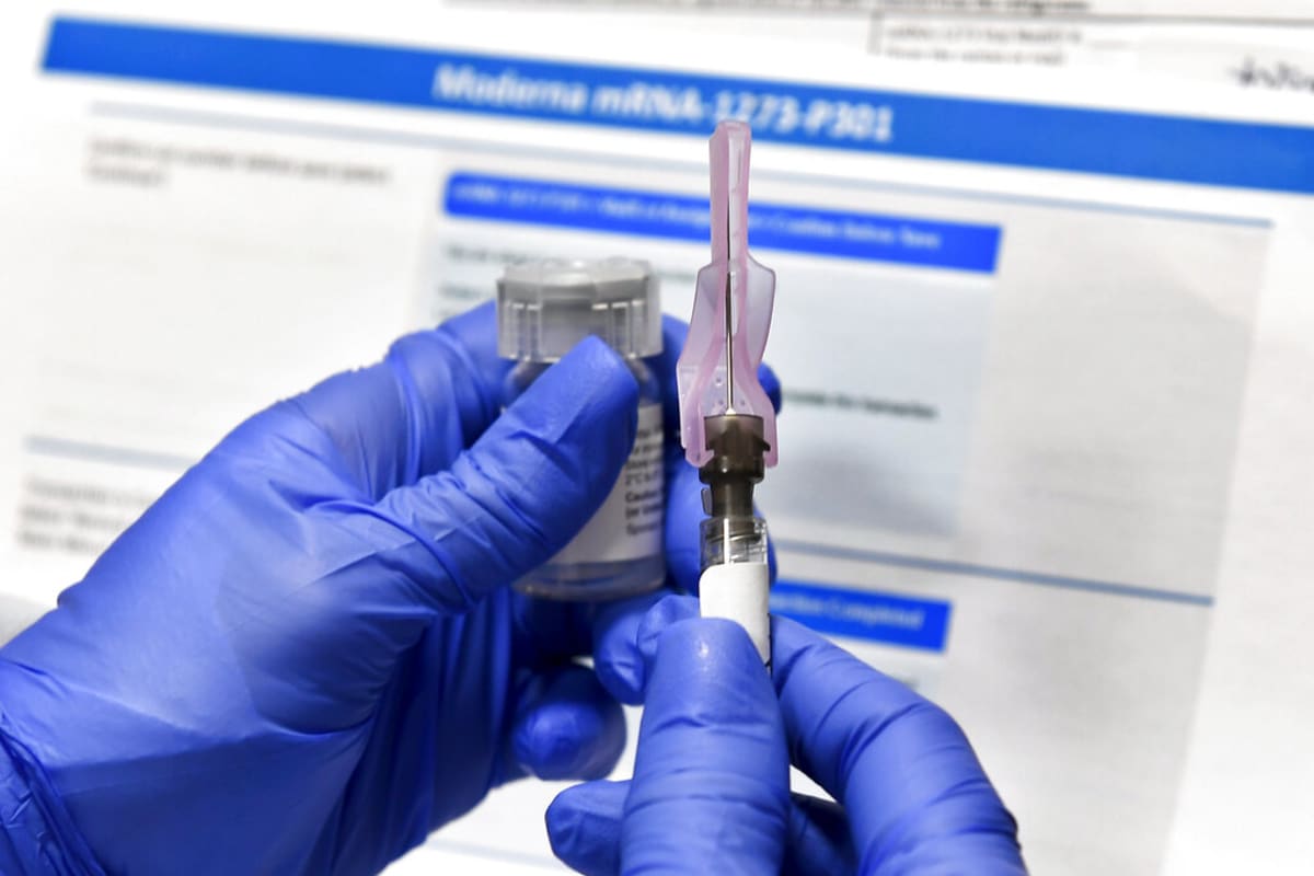 Ilustrační foto: Testy vakcíny na COVID-19 v USA